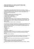SEM 580 MODULE 2 &lpar;MCQ&rpar; QUESTIONS AND &NewLine;VERIFIED ANSWERS