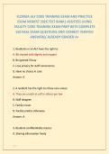 FLORIDA ALF CORE TRAINING EXAM AND PRACTICE &NewLine;EXAM NEWEST 2026 TEST BANK&vert; ASSISTED LIVING &NewLine;FACILITY CORE TRAINING EXAM PREP WITH COMPLETE &NewLine;550 REAL EXAM QUESTIONS AND CORRECT VERIFIED &NewLine;ANSWERS&sol; ALREADY GRADED A&plus;