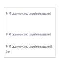 RN ATI capstone proctored comprehensive assessment B&NewLine;Exam&NewLine;