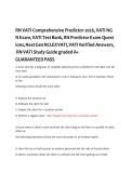 RN VATI Comprehensive Predictor 2026&comma; VATI NGN Exam&comma; VATI Test Bank&comma; RN Predictor Exam Questions&comma; Next Gen NCLEX VATI&comma; VATI Verified Answers&comma; RN VATI Study Guide graded A&plus; GUARANTEED PASS &excl;&excl;&excl;&excl;