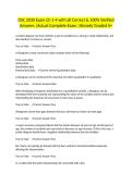 OSC 2030 Exam Ch 1-4 with all Correct & 100&percnt; Verified Answers &vert;Actual Complete Exam &vert;Already Graded A&plus;