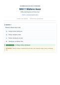 NR511 &sol; NR 511 Midterm Exam  &lpar;Latest 2026 &sol; 2027&rpar;&colon; Differential Diagnosis & Primary Care Practicum - Chamberlain