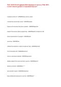WGU D335 EXAM &lpar;updated 2026&rpar; Questions & Answers &vert; With 100&percnt; Correct Answers graded A&plus; Guaranteed Success&excl;&excl;&NewLine;