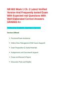 NR 602 Week 1 Ch&period; 2 Latest Verified Version And Frequently tested Exam With Expected real Questions With Well Elaborated Correct Answers GRADED A&plus;&period;