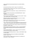 AVID 110 CERTIFICATION EXAM QUESTIONS WITH ACCURATE VERIFIED ANSWERS