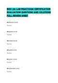 BIOS242 CERTIFICATION SCRIPT 2026&NewLine;QUESTIONS WITH SOLUTIONS GRADED A&plus;
