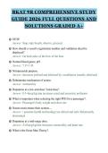 BKAT 9R COMPREHENSIVE STUDY&NewLine;GUIDE 2026 FULL QUESTIONS AND&NewLine;SOLUTIONS GRADED A&plus;