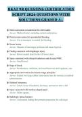 BKAT 9R QUESTINS CERTIFICATION&NewLine;SCRIPT 2026 QUESTIONS WITH&NewLine;SOLUTIONS GRADED A&plus;