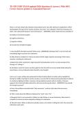 TF-CBT CERT EXAM &lpar;updated 2026&rpar; Questions & Answers &vert; With 100&percnt; Correct Answers graded A&plus; Guaranteed Success&excl;&excl;&NewLine;