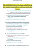 NGN RN HESI Exit Exam V1 2027 &vert; 160 Questions & Answers &vert; Study Guide
