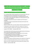  NR667 VISE Study Guide Actual Exam 2026&sol;2027 &ndash; Complete Study Guide with Detailed Rationales &vert; 100&percnt; Verified &vert; Pass Guaranteed &ndash; A&plus; Graded