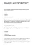 Med-Surg II HESI Exam - set one EXAM&comma; MOST TESTED QUESTIONS AND VERIFIED SOLUTIONS&sol;GET IT 100&percnt; ACCURATE&excl;&excl; 2026&excl;&excl;&NewLine;