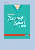 Nursing School Cheat Sheet Bundle&comma; NurseInTheMaking&comma; Comprehensive Nursing Study Guides and Clinical Reference Sheets &ndash; Complete Exam Preparation Material