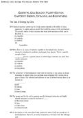 Test Bank&colon; Essential Cell Biology &lpar;4th Edition&rpar; &ndash; Alberts et al&period; &vert; Exam Practice & Study Guide