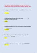 NCIA AZ STATE EXAM LTC LICENSING PRACTICE TEST PART 1 &NewLine;NUMBERS QUESTIONS WITH DETAILED ANSWERS ASSURED PASS