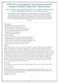 NURS 5433 Lower Respiratory Tract Infections Exam Prep&NewLine;Document &vert; 2026&sol;2027 Edition &vert; 250 Verified Questions