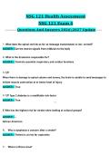 NSG-121 Exam 4 2026&sol;2027 &vert; Neurological & Maternal-Child Nursing Questions&NewLine;&NewLine;