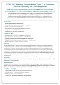 NURS 5433 Module 6 Musculoskeletal Exam 2026-2027 QUESTIONS AND ANSWERS&NewLine;ALREADY GRADED A&plus;&period; 100&percnt; Verified Solutions &vert; Updated Per Latest Guidelines &vert; Graded 