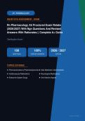 ATI Pharmacology RN Proctored Exam Retake NGN Questions & Answers with Rationales Actual Exam 2026&sol;2027 &ndash; Complete Exam-Style Q&As &vert; 100&percnt; Certified Verified &ndash; Pass Guaranteed &ndash; A&plus; Graded