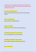 LOUISIANA &lpar;LA&rpar; 7-803 RESIDENTIAL ROOFING FINAL EXAM STUDY &NewLine;GUIDE 2026&sol;2027 ACCURATE QUESTIONS WITH CORRECT DETAILED &NewLine;ANSWERS ASSURED PASS