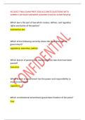 NC DOCC FINAL EXAM PREP 2026 ACCURATE QUESTIONS WITH &NewLine;CORRECT DETAILED ANSWERS ASSURED SUCCESS SCORE REVIEW