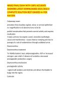 NR602 FINAL EXAM WITH 100&percnt; ACCURATE ANSWERS LATEST DOWNLOADED 2025&sol;2026 A COMPLETE SOLUTION BEST GRADED A&plus; FOR SUCCESS