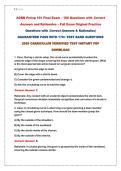 AORN Periop 101 Final Exam &ndash; 180 Questions with Correct&NewLine;Answers and Rationales &ndash; Full Exam Original Practice&NewLine;Questions with Correct Answers & Rationales&vert;&NewLine;GAURANTEED PASS WITH 170&plus; TEST BANK QUESTIONS&NewLine;2026 CARRICULUM VERRIFIED TEST INSTANT PDF&NewLine;DOWNLOA
