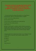 ONTARIO AUTO EXAM 400 QUESTIONS WITH&NewLine;DETAILED VERIFIED ANSWERS &lpar;100&percnt;&NewLine;CORRECT ANSWERS &sol;ALREADY GRADED A&plus;&NewLine;WITH RATIONALES