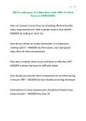 BLS Certification Test Questions with 100&percnt; Verified Answers UPDATED&excl;&excl;&excl;&period;