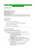 NR507 &ndash; Chamberlain University Advanced Pathophysiology Midterm Latest Study Guide