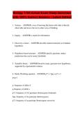 Biology 1108 Actual Exam Study Questions &NewLine;with 100&percnt; Correct Answers &vert; Latest Edition 