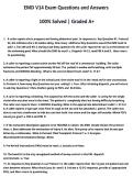 EMD V14 Exam Questions and Answers 100&percnt; Solved &vert; Graded A&plus;&NewLine;