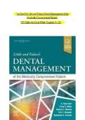 TEST BANK For Little and Falace's Dental Management of the Medically Compromised Patient&comma; 10th Edition by Craig Miller&comma; Verified Chapters 1 - 30&comma; Complete Newest Version&NewLine;