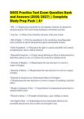 SOCE Practice Test Exam Question Bank&NewLine;and Answers &lpar;2026&sol;2027&rpar; &vert; Complete&NewLine;Study Prep Pack &vert; A&plus;