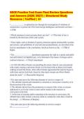 SOCE Practice Test Exam Final Review Questions&NewLine;and Answers &lpar;2026&sol;2027&rpar; &vert; Structured Study&NewLine;Resource &vert; Verified &vert; A&plus;
