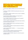 SOCE Complete Exam Bundle &vert; 2026 Questions & Answers Pack &vert; Verified Revision Material &vert; A&plus; &vert; 100&percnt; Study Set