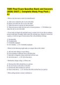 TABC Final Exam Question Bank and Answers&NewLine;&lpar;2026&sol;2027&rpar; &vert; Complete Study Prep Pack &vert;&NewLine;A&plus;&NewLine;