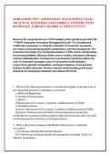 M100 COMMUNITY ASSOCIATION MANAGEMENT EXAM &NewLine;250 ACTUAL QUESTIONS AND CORRECT ANSWERS WITH &NewLine;RATIONALE ALREADY GRADED A&plus; NEW&excl;&excl;&excl;&excl;&excl;&excl;&excl;&excl;&excl;&excl;&excl;&excl;&excl;&excl;&excl;&excl;