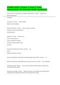PUBH 6012&colon; Exam 1 And 2 Test Questions All Solved 2026 Updated&period;