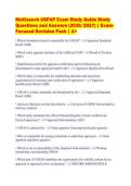 McKissock USPAP Exam Study Guide Study&NewLine;Questions and Answers &lpar;2026&sol;2027&rpar; &vert; ExamFocused Revision Pack &vert; A&plus;