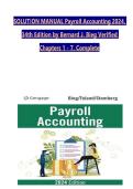 Solution Manual for Payroll Accounting 2024 &lpar;34th Edition&rpar; by Bieg &ndash; Chapters 1-7 &lpar;Complete&rpar;
