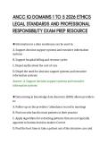 ANCC IQ DOMAINS 1 TO 5 2026 ETHICS&NewLine;LEGAL STANDARDS AND PROFESSIONAL&NewLine;RESPONSIBILITY EXAM PREP RESOURCE