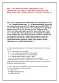 NYC CUSTODIAN ENGINEER EXAM 300 ACTUAL &NewLine;QUESTIONS AND CORRECT VERIFIED ANSWERS WITH &NewLine;RATIONALE NEW UPDATE 2026-2027 ALREADY GRADED A&plus;