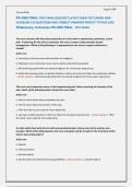 PN 4006 FINAL PREP EXAM 2026&sol;2027 LATEST EXAM TEST UNDER NEW &NewLine;GUIDELINE 150 QUESTIONS AND CORRECT ANSWERS PERFECT TO PASS 2026 &NewLine;Phlebotomy Technician PN 4006 FINAL  TEST EXAM