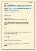 PN 4006 midterm PREP EXAM 2026&sol;2027 LATEST EXAM &NewLine;TEST UNDER NEW GUIDELINE 150 QUESTIONS AND CORRECT &NewLine;ANSWERS PERFECT TO PASS 2026 Phlebotomy Technician PN &NewLine;4006 midterm TEST EXAM