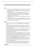 OCR A-Level English Literature&colon; She Stoops to Conquer Revision Guide &lpar;Drama and Poetry pre-1900&rpar;