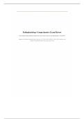Pathophysiology Comprehensive Exam Review &lpar;2026&sol;2027&rpar; &ndash; 102 Evidence-Based Practice Questions