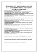 NYC Electrician &lpar;NYC Health &plus; Hospitals &ndash; NYC H&plus;H&rpar; Exam&ndash;