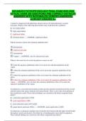 Advanced Pathophysiology Final Exam &lpar;2025&ndash;2026&rpar; &ndash; 200 Practice Questions with Detailed Answers and Rationales Study Guide