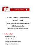 BIOD 331 Module 7 Exam&colon; GI Pathophysiology Q&A &vert; Portage Learning&NewLine;&NewLine;